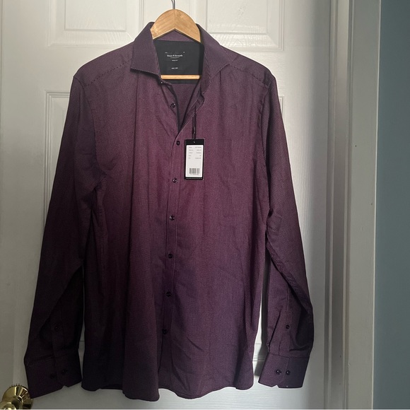 NWT Bruun and Stengade Mens Colorful Shirt in Pristine Condition!! - Picture 1 of 10